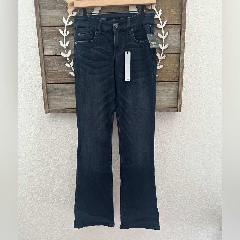 Kut from the Kloth Natalie Dark Wash Women's Bootcut Jeans size 4 NWT